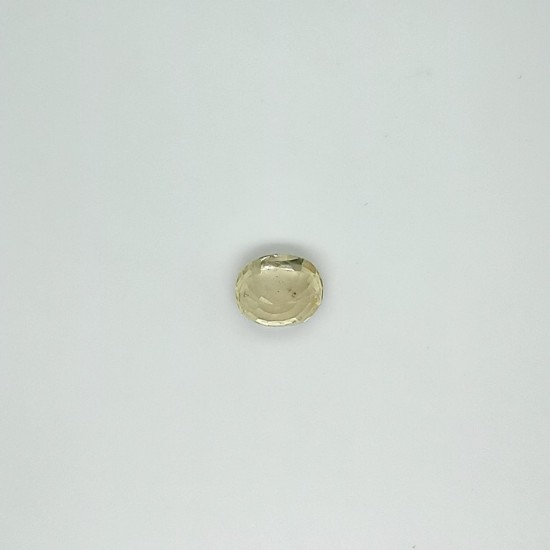 Yellow Sapphire (Pukhraj) 5.83 Ct Good quality Yellow Sapphire (Pukhraj) 5.83 Ct Good quality